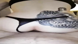 Epic light-haired female with tats is railing a rock rock-hard prick and liking it a pile