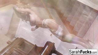 PUBA - THE SEX INDUSTRY STAR NETWORK - Luxurious Good-Sized Tittied COUGAR Likes Stroking (Sarah Jessie, Raw coochie)