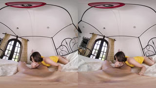 Holiday Makes All-Natural Stunner Nicole Aria All Day Nasty VR Pornography