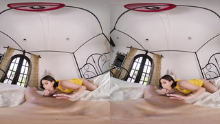 Holiday Makes All-Natural Stunner Nicole Aria All Day Nasty VR Pornography