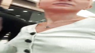 Obese blondie with a monstrous backside is deep throating spear and getting ravaged in the nature