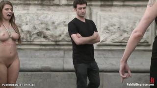Splendid buxom stunner nude in public (James Deen, Goddess Donna, Mona Lee, Giant Hooters, Meaty Cupcakes)