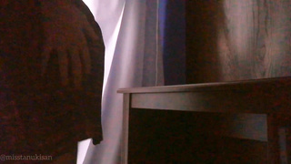 Fledgling professor and college doll boning after college On table She likes when I finger-banging her slit