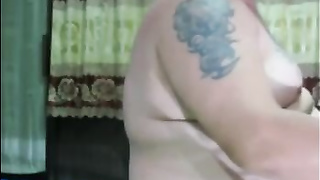 Chinese doll is squealing from elation while railing a rock stiff schlong, like a real professional