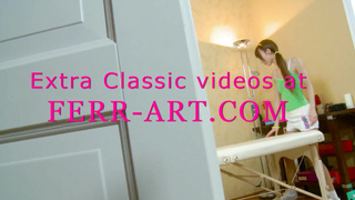 Bony chinese teenager tricked to bang during romantic rubdown