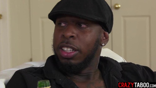 Wild daughter-in-law Daisy Stone drills her fresh humungous pink cigar black step-dad