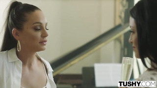 Smoking scorching girl is about to have a voluptuous, all girl practice, in the middle of the day