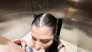 INTERNAL CUMSHOT public douche CATCH US!! [Complete video]