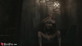 Crimson Fox Dancing Sultry Striptease in Undergarments - Sensitive Erotica