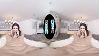 WETVR Pool Table Taunt Screw VR Pornography With April Valentino