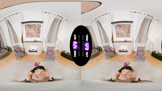 TmwVRnet - Jane Nedon - Hotty gives stud a greeting ejaculation