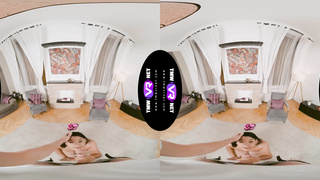 TmwVRnet - Jane Nedon - Hotty gives stud a greeting ejaculation