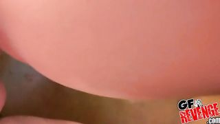 Jism all over her pretty tastey cunt!