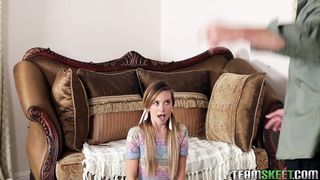 Caught in the action