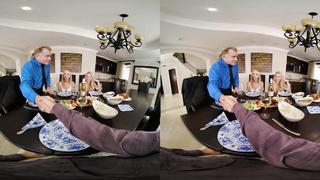 VR PLOWERS Chloe Temple cock-squeezing labia internal cumshot VR Porno