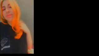 flaming crimson hair tug taunt