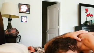 First-Timer black-haired chick is cuckold on her spouse with a fellow she has recently encountered