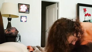 First-Timer black-haired chick is cuckold on her spouse with a fellow she has recently encountered