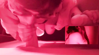 First-Timer Spanish stunner is getting down on all fours on the floor while deep-throating rock rock-hard jizz-shotguns thru gloryholes