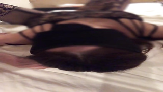 【巨乳 人妻】「グボッグボッ！オラ、しっかり奥までしゃぶれ！」激しく音を立てて巨根を喉奥に突きまくる口マンコ！ 巨尻 NTR イマラチオ フェラ... Porno Vids - Tube8