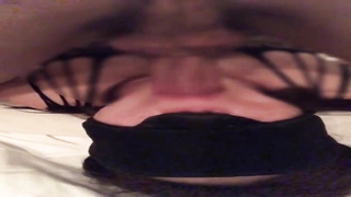 【巨乳 人妻】「グボッグボッ！オラ、しっかり奥までしゃぶれ！」激しく音を立てて巨根を喉奥に突きまくる口マンコ！ 巨尻 NTR イマラチオ フェラ... Porno Vids - Tube8