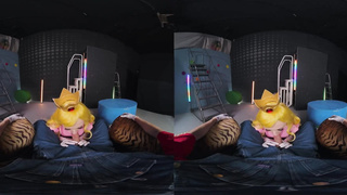 VR Conk Nail Handsome Queen Peach In Greatest Supah Mario HARD-CORE Parody VR Pornography