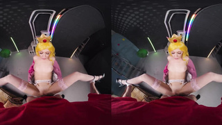 VR Conk Nail Handsome Queen Peach In Greatest Supah Mario HARD-CORE Parody VR Pornography