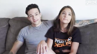 Lil' Vulva Gets Ruined By Jaydens Monster Beef Whistle