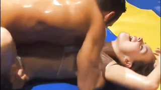 [Remastered] Xxx Male/Female Lube Grappling five (2000) - Episode two (Next Door, Palm Job, Next Door, Next door)