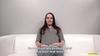 Petite tittd, Czech black-haired, Lucka is making her first-ever porno movie and liking it a bunch