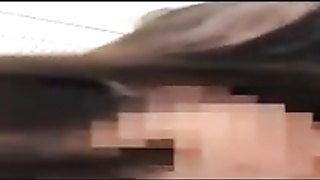 Korean dark-haired is gargling her paramour's firm stiffy in a POINT OF VIEW fashion, to make him spunk