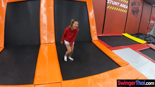 Cute Thai MILF amateur Bee fucked hard