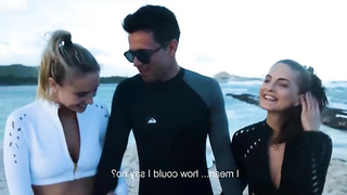 Addie Andrews and Cayenne Klein get penetrated by Alberto Blanco