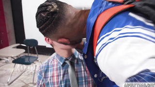 Nerd gangbanged by the school's team of football players
