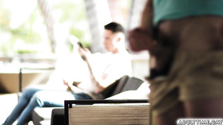 OMG! See what happens when dude is caught fapping!