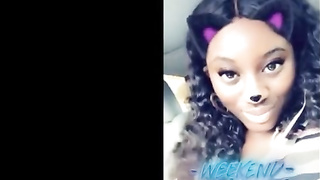 Curvy Ebony female is getting screwed from the back, in the shower and liking it