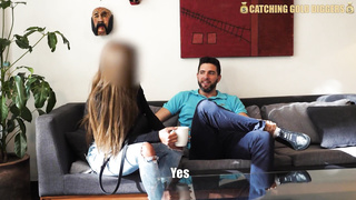 Mind-Blowing Venezuelan in Black Knickers Gets Humped By A Rich Gringo