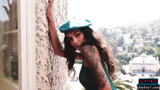 Perfect ass hairy bush Playboy MILF babe