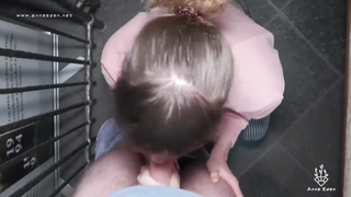 Risky smash in church so bold