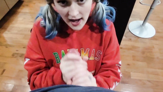 THE FLAWLESS POPSHOT FACIAL CUMSHOT - Impatient to Satiate Super-Bitch Gets Jism Tub - Goddess Muddy Rose