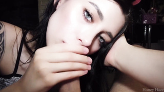 SENSITIVE ORAL TURNS ONTO FACEHOLE SHAG AND ANAL INVASION INTERNAL CUMSHOT. BABE HAZE