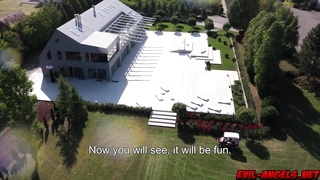 Incredible squirting anal sex fuck fest with Italian Milfs