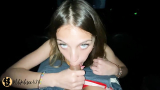 Slender teenie dark haired is so pummeling fine at throating penises and likes doing it all the time