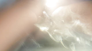 Sexy babe pre over guy