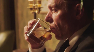 Giant arse platinum-blonde is getting poked from the back and shrieking from gusto while spunking