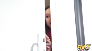 Nelly Kent and Nymph Group are getting on all fours in front of their super-naughty paramour and deep throating his dick