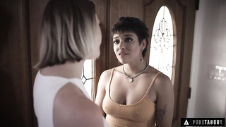 UNSPOILED TABOO Teenage Has To Screw Her Mother's Acquaintance So She Doesn't Uncover She's A Girl-On-Girl