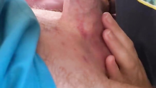 School dame kept INHALING while I came