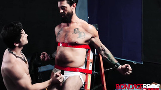 Alpha Wolfe gets tied and fucked by Devin