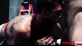 Alpha Wolfe gets tied and fucked by Devin